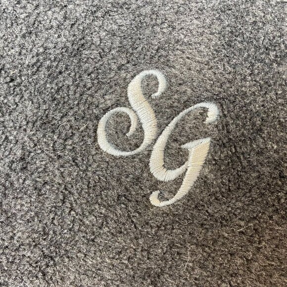 Columbia Mens Fleece Vest XXL Gray Fleece Full-Zip Embroidered SG - Picture 9 of 12